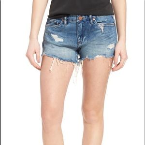 Blank NYC cutoff jean short